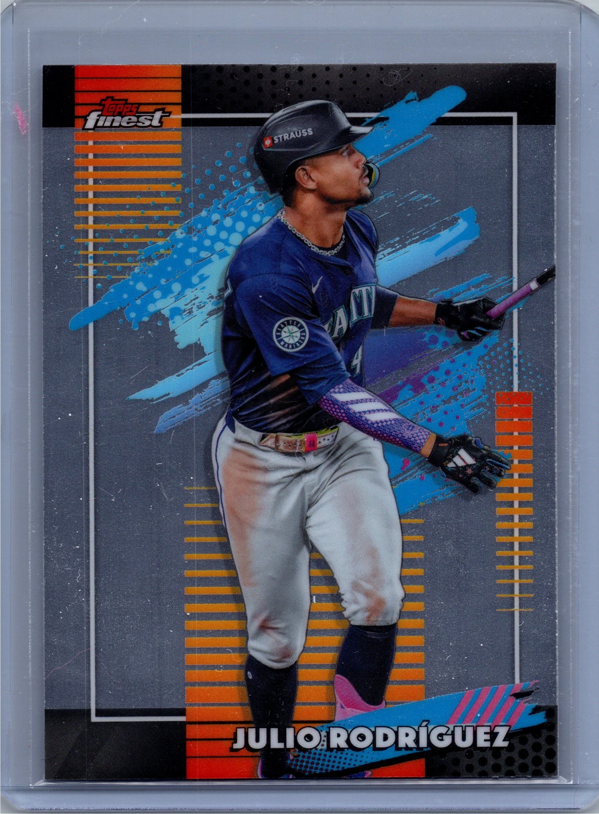 2026 Topps Finest #130 Julio Rodríguez Uncommon Seattle Mariners