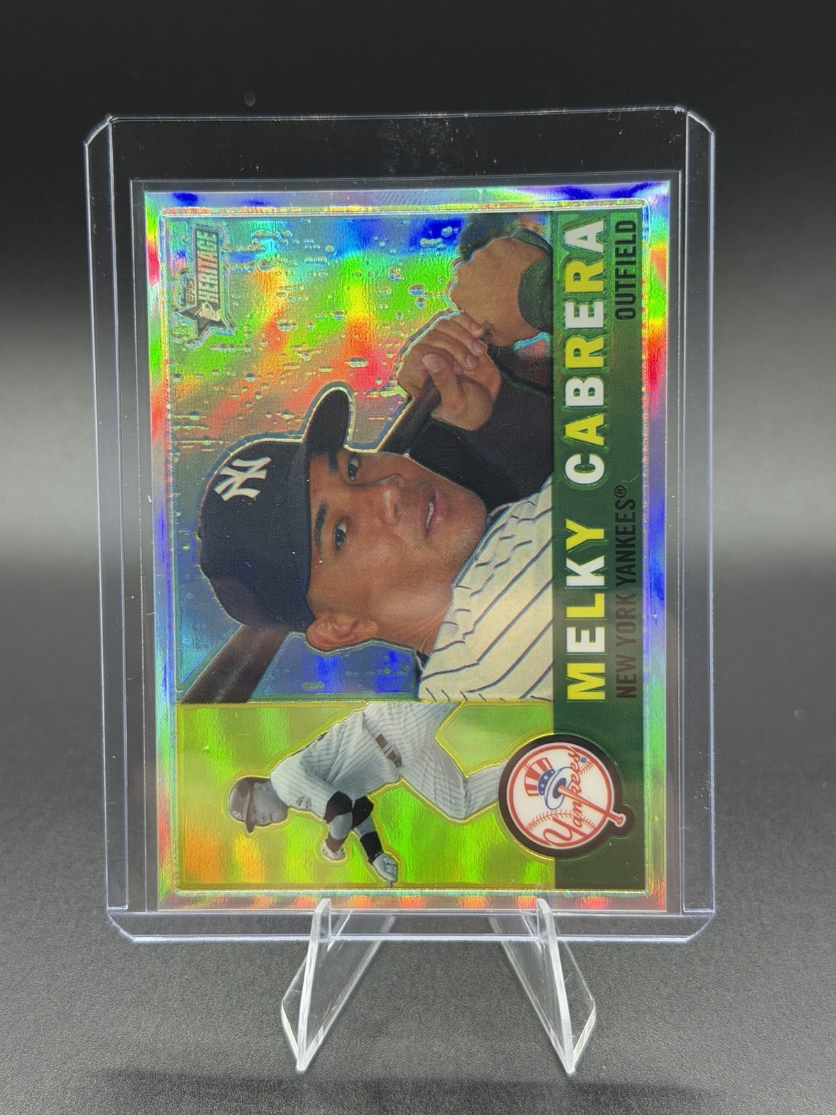 2009 Topps Heritage – Chrome Melky Cabrera #CHR109 Refractor /560