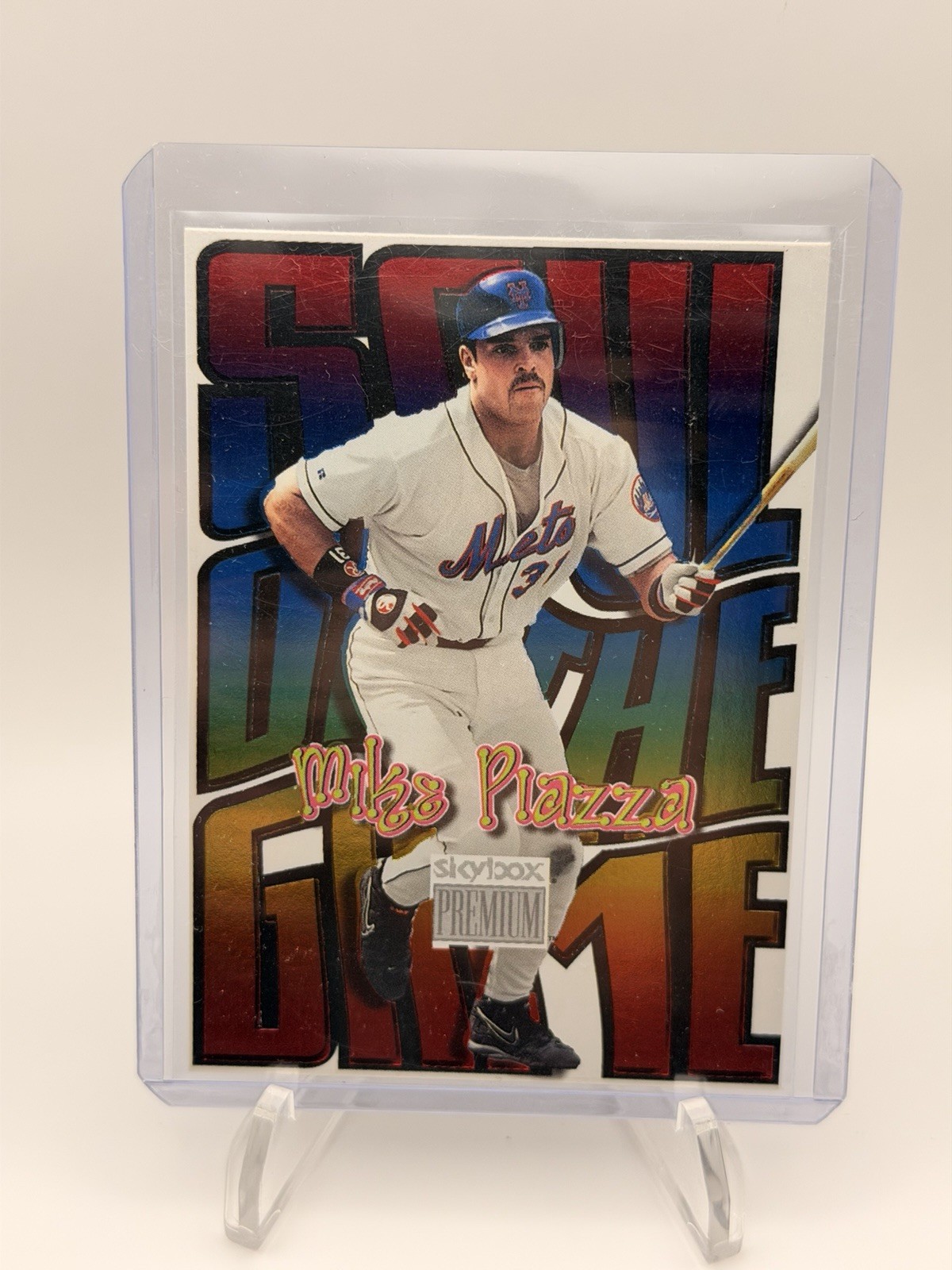1999 SkyBox Premium #13SG Mike Piazza Soul of the Game Iconic Insert