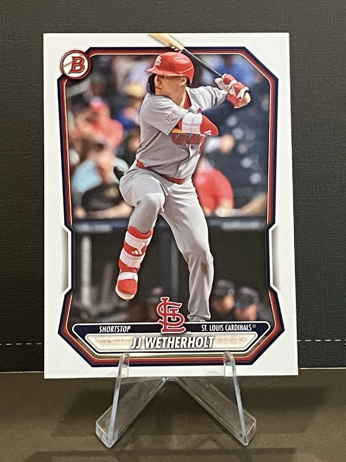 JJ Weatherholt Bowman 2026 Rookie Base Cardinals #BP-115