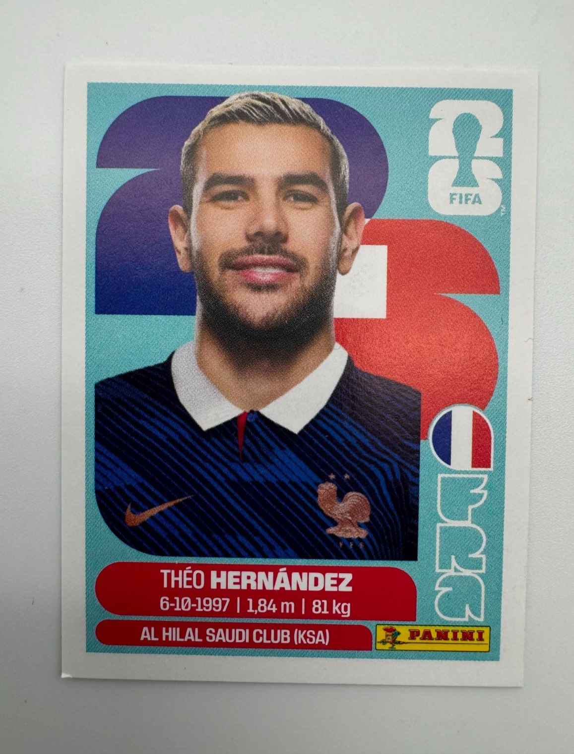 2026 100% Authentic Panini FIFA World Cup France Stickers Pick Team Logo Players
