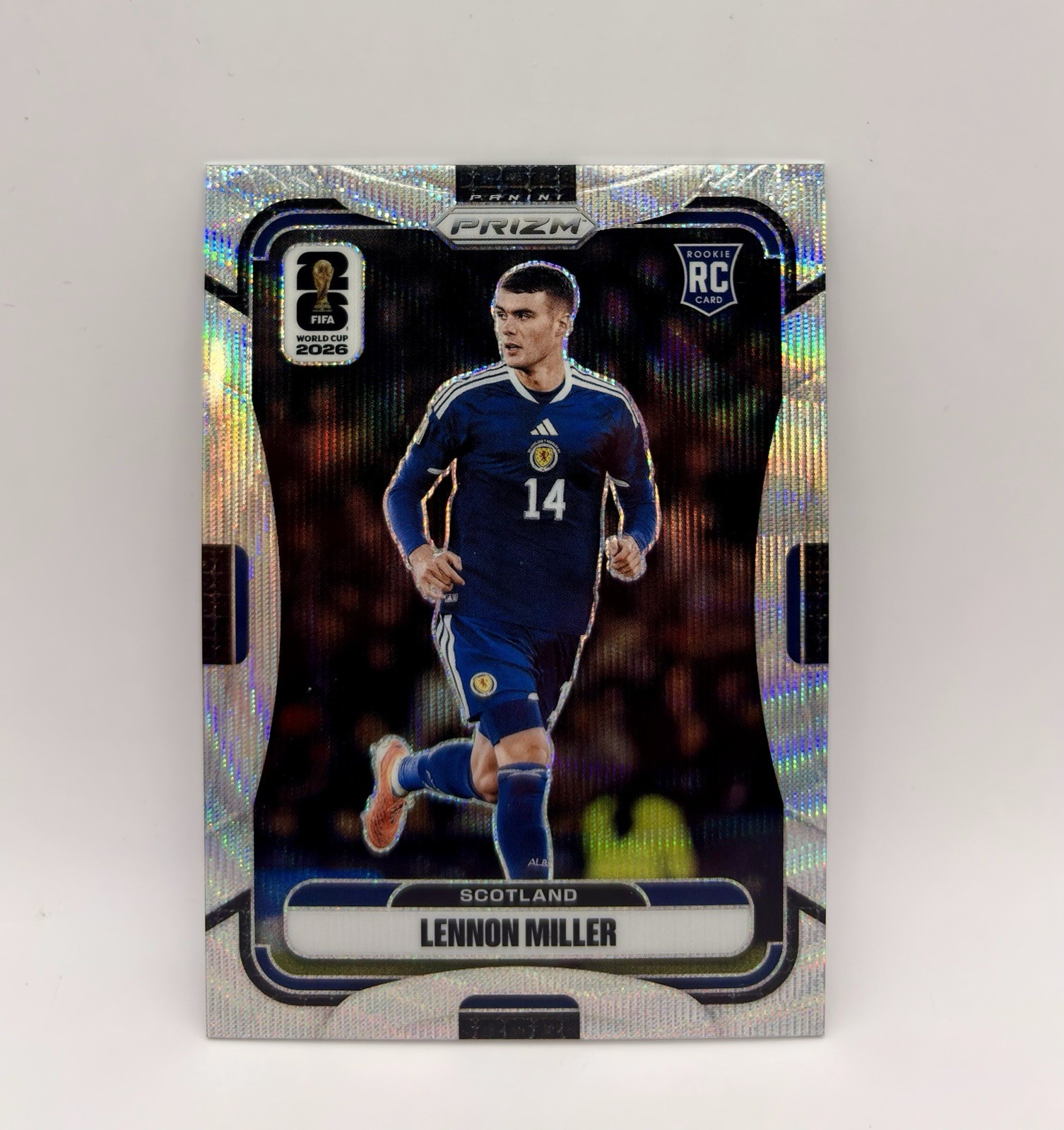 2026 Panini Prizm FIFA World Cup LENNON MILLER Wave No. 392 Scotland Rookie RC