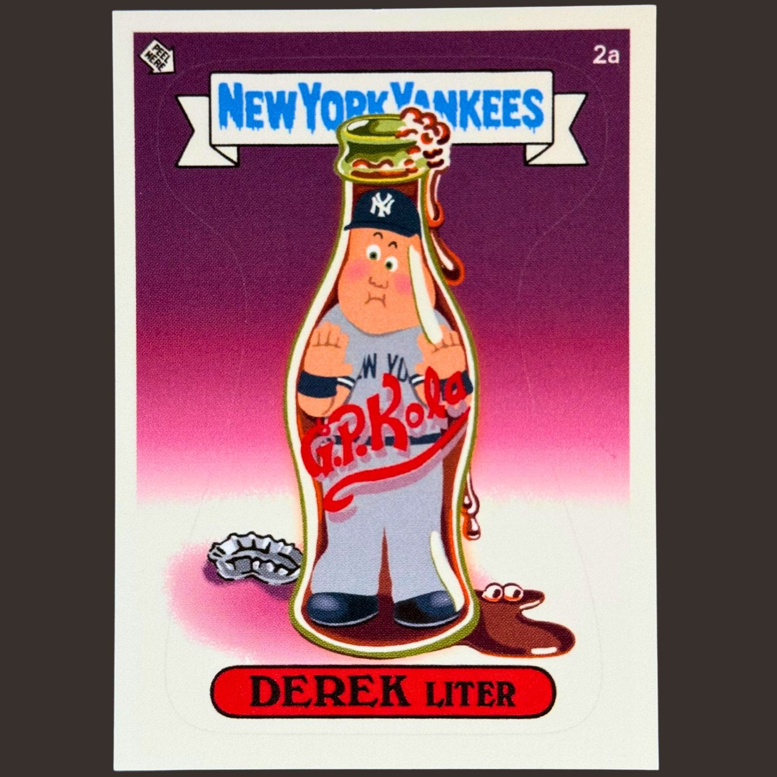 2021 Topps Project 70 #737 Derek Jeter “Derek LITER”