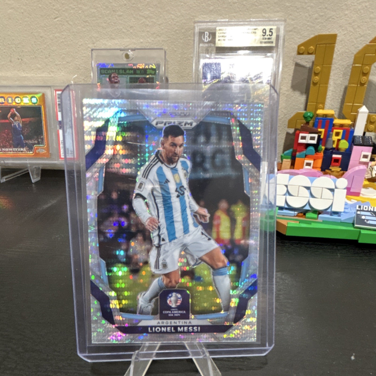Panini 2024 Prizm Pulsar CONMEBOL Copa America Lionel Messi #1 Argentina