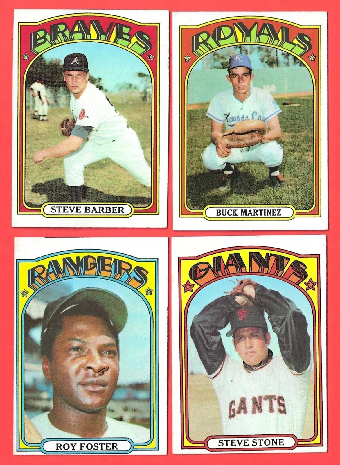 MORE 1972 Topps baseball – less than EX – You Pick ‘Em