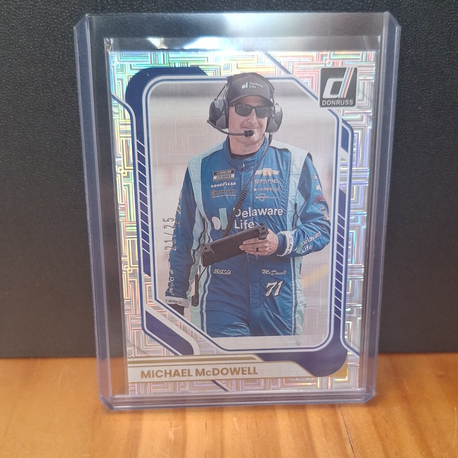 Panini 2026 Donruss Racing Michael McDowell #59 Spire Motorsports /25 NASCAR