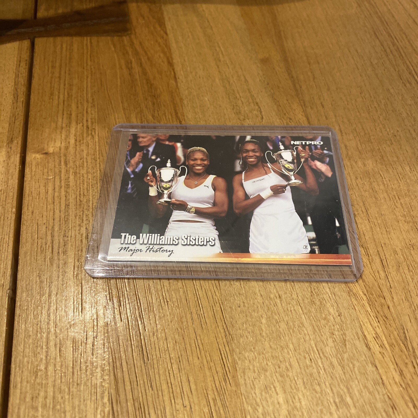 THE SISTERS SERENA & VENUS WILLIAMS 2003 NETPRO ROOKIE CARD 51 TENNIS RARE L@@K