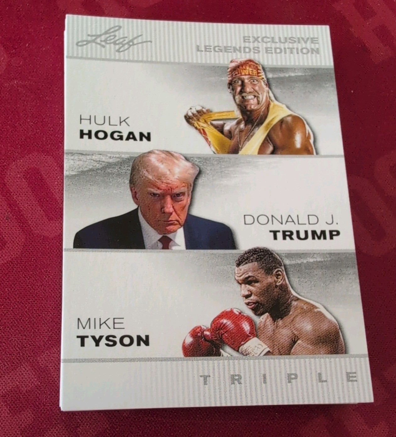 2024 HOGAN / TYSON / TRUMP LEAF EXCLUSIVE LEGENDS #ELE-39