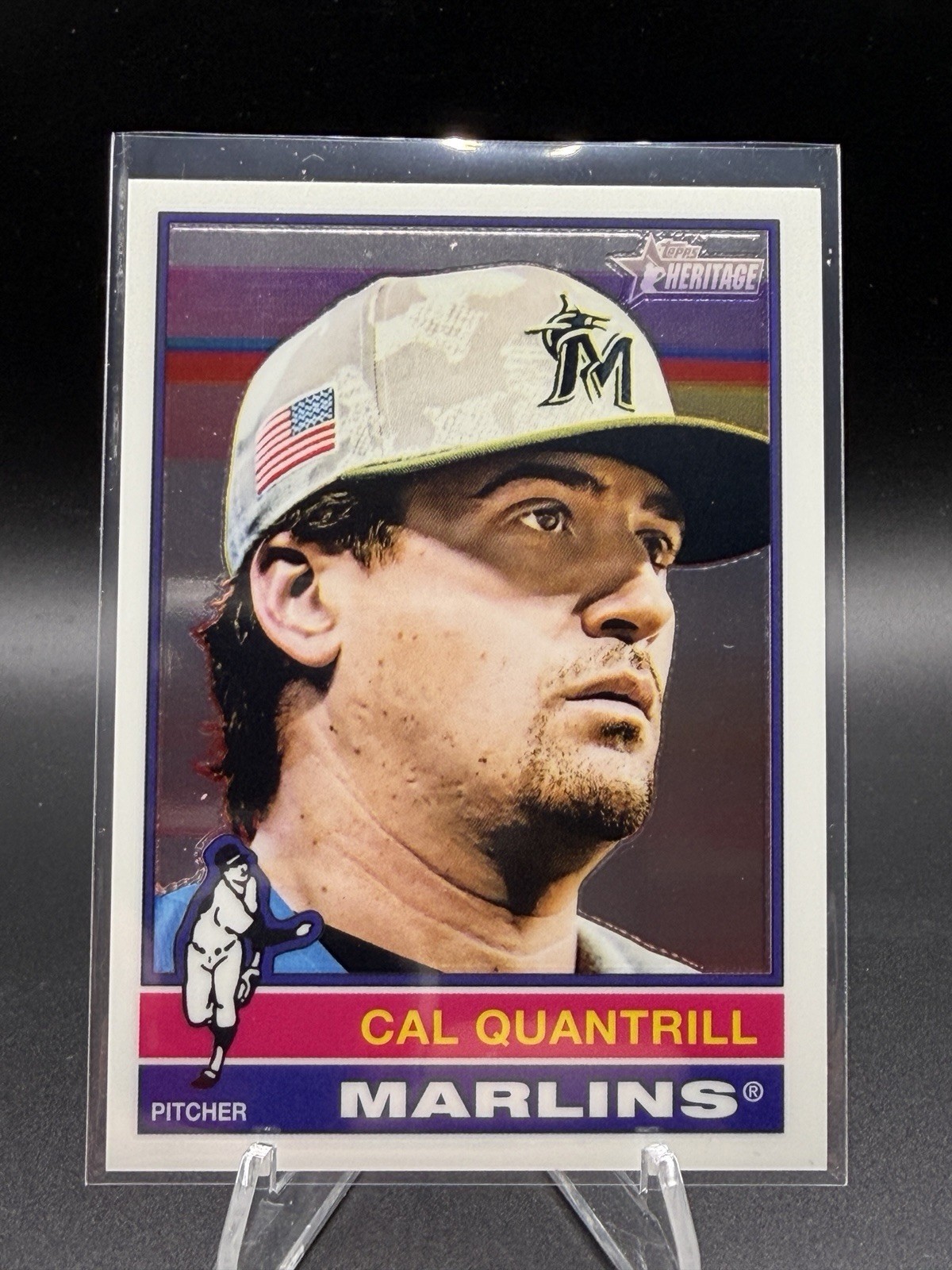 2025 Topps Heritage High Number – Cal Quantrill #501 Chrome