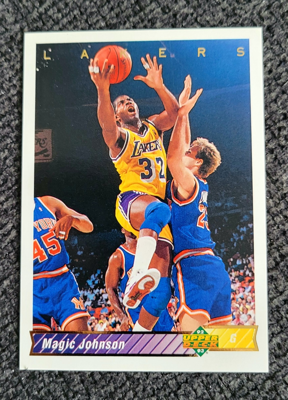MAGIC JOHNSON – 1992-93 Upper Deck #32A **MINT** FREE SHIP & RETURN!