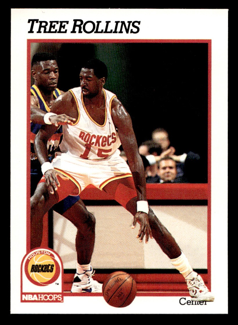 1991-92 NBA Hoops – Tree Rollins #371 Basketball Sports Card Raw Trading Card