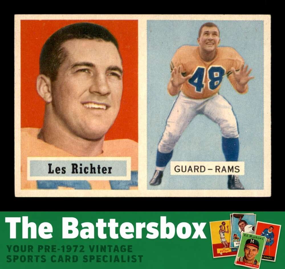 1957 Topps #10 Les Richter NM+ X3774695