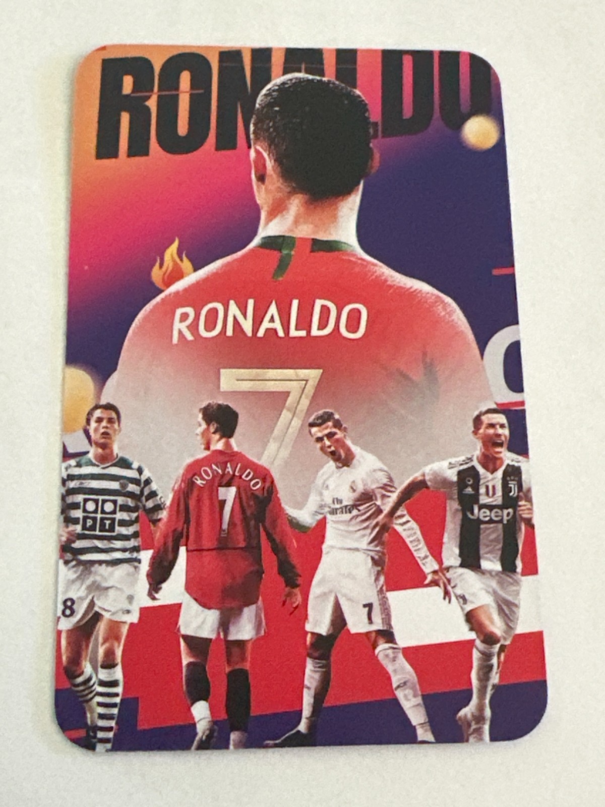 2024 World Football Stars Cristiano Ronaldo Manchester United Soccer Card #16
