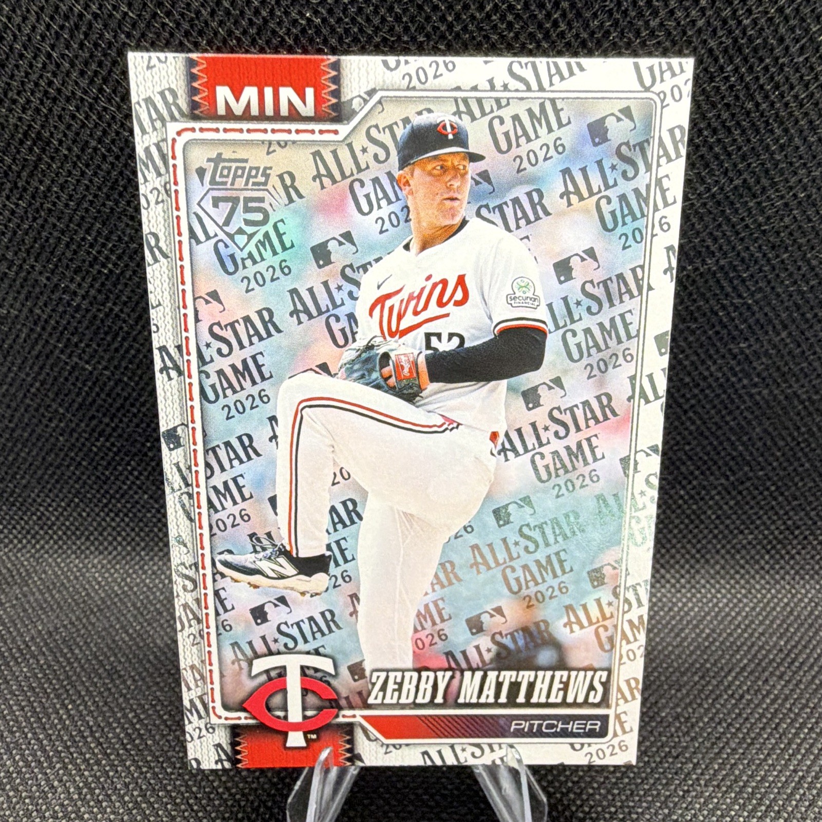 Topps 2026 Series Two Topps 75th Game Zebby Matthews Twins #606 All-Star