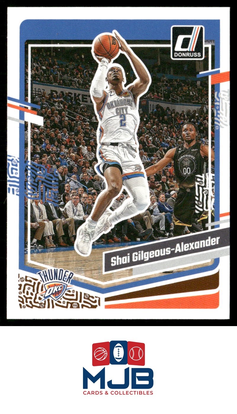 2023-24 Donruss Shai Gilgeous-Alexander #40 Oklahoma City Thunder
