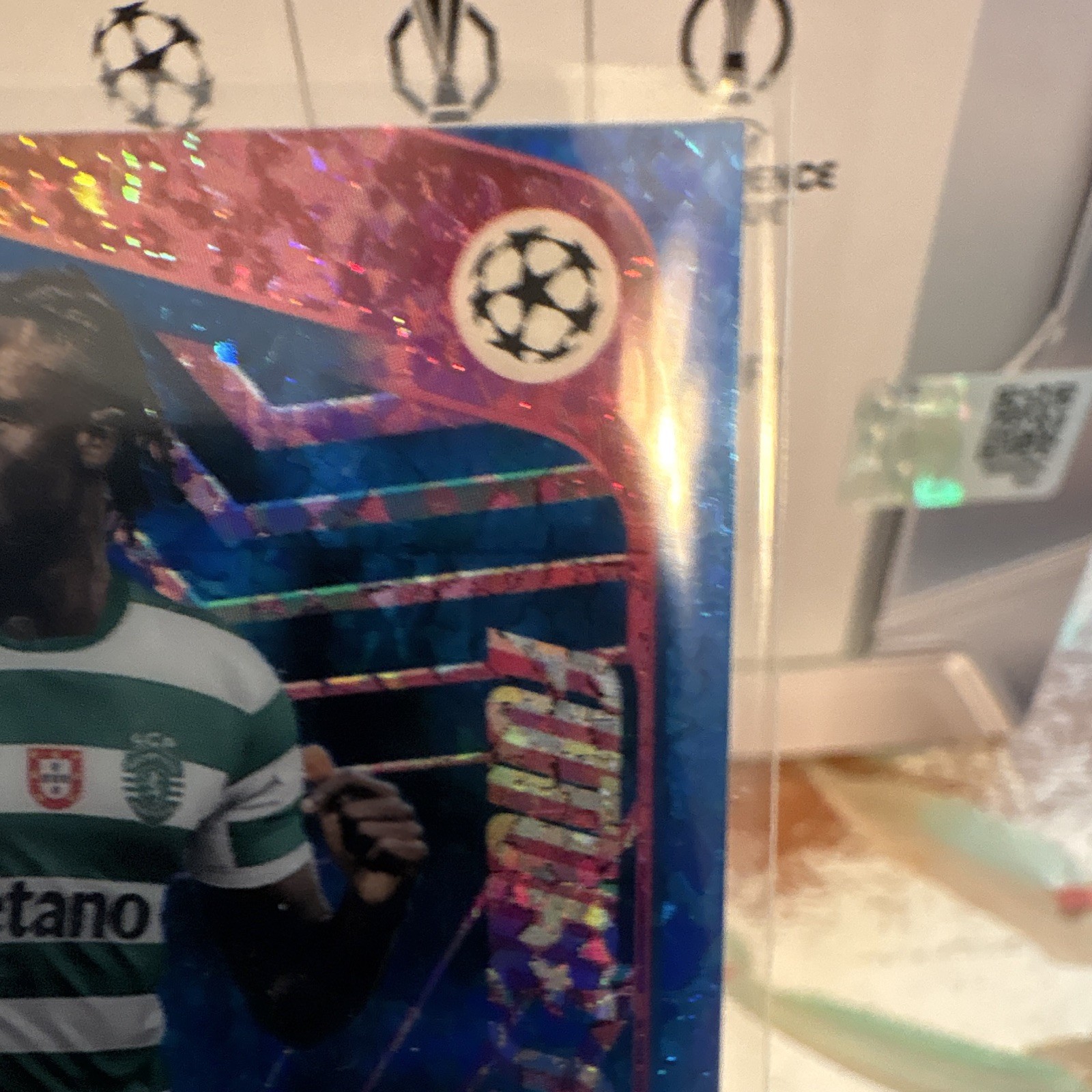 Topps Chrome 2025-26 UEFA Future stars Geovany Quenda # 072/150 speckle ref