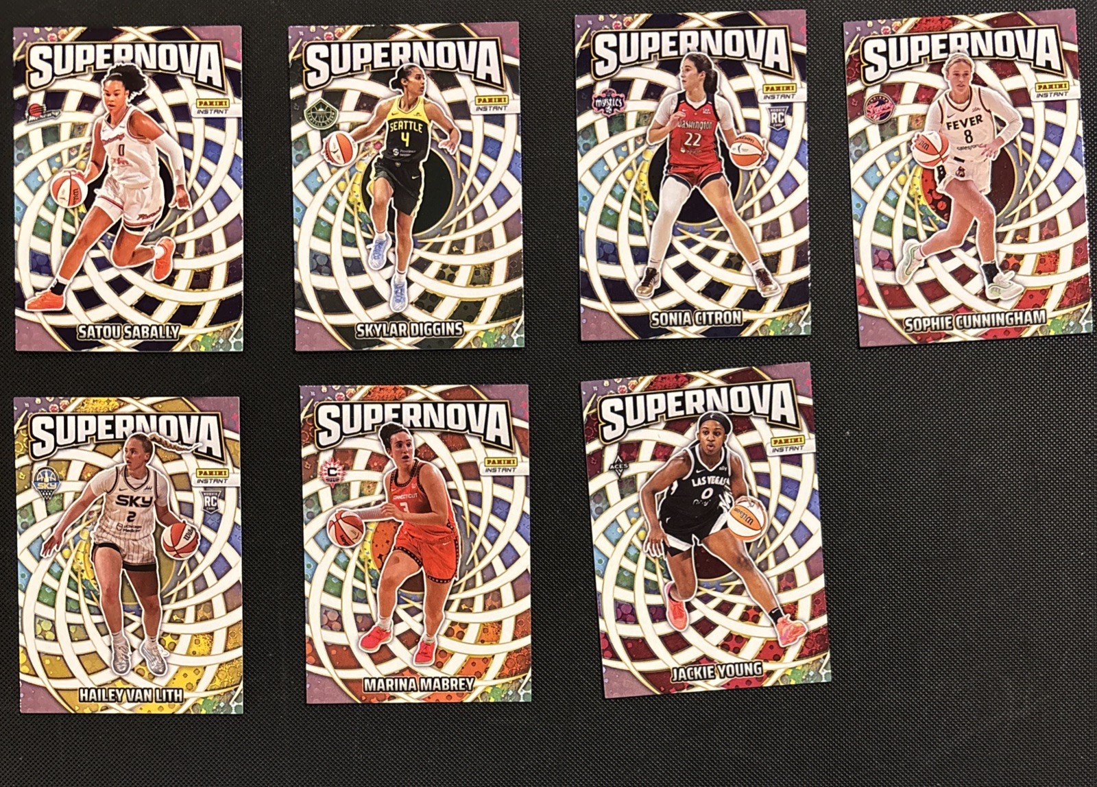2025 Panini Instant WNBA Supernova Singles (prices vary)