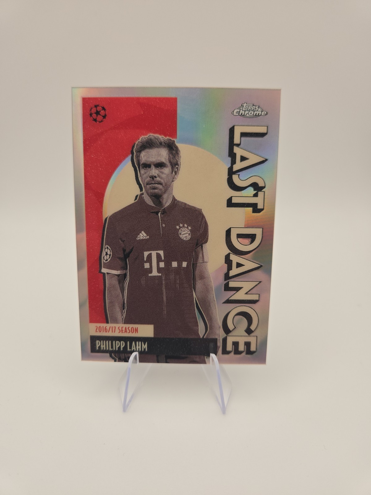 2025-26 Topps Chrome UCC Philipp Lahm Last Dance Insert – Bayern Munich