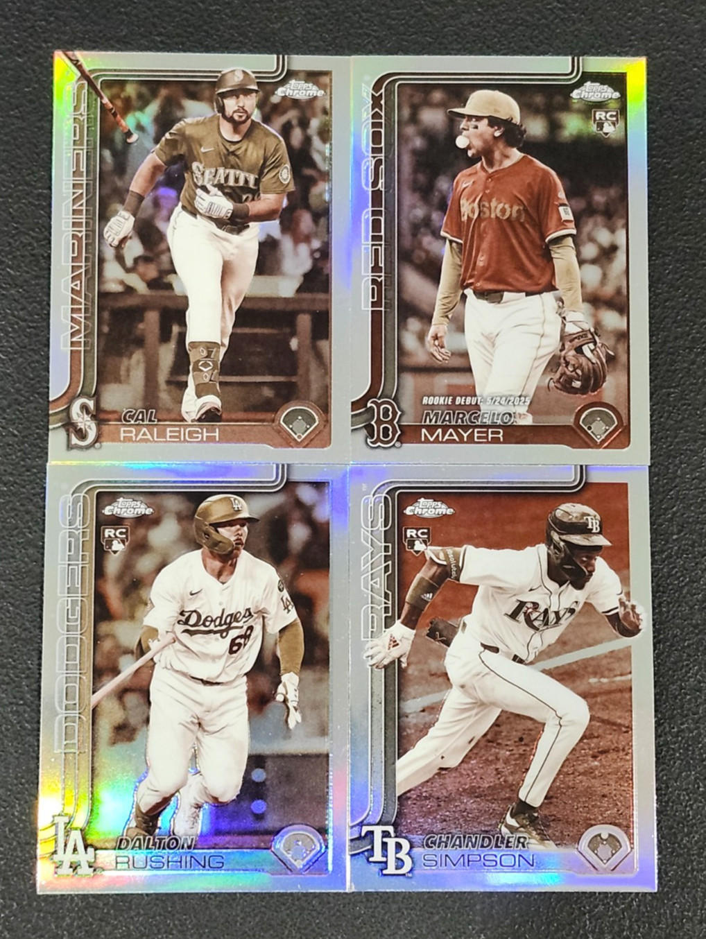 2025 Topps Chrome Update SEPIA REFRACTORS You Pick – 2 Card Minimum