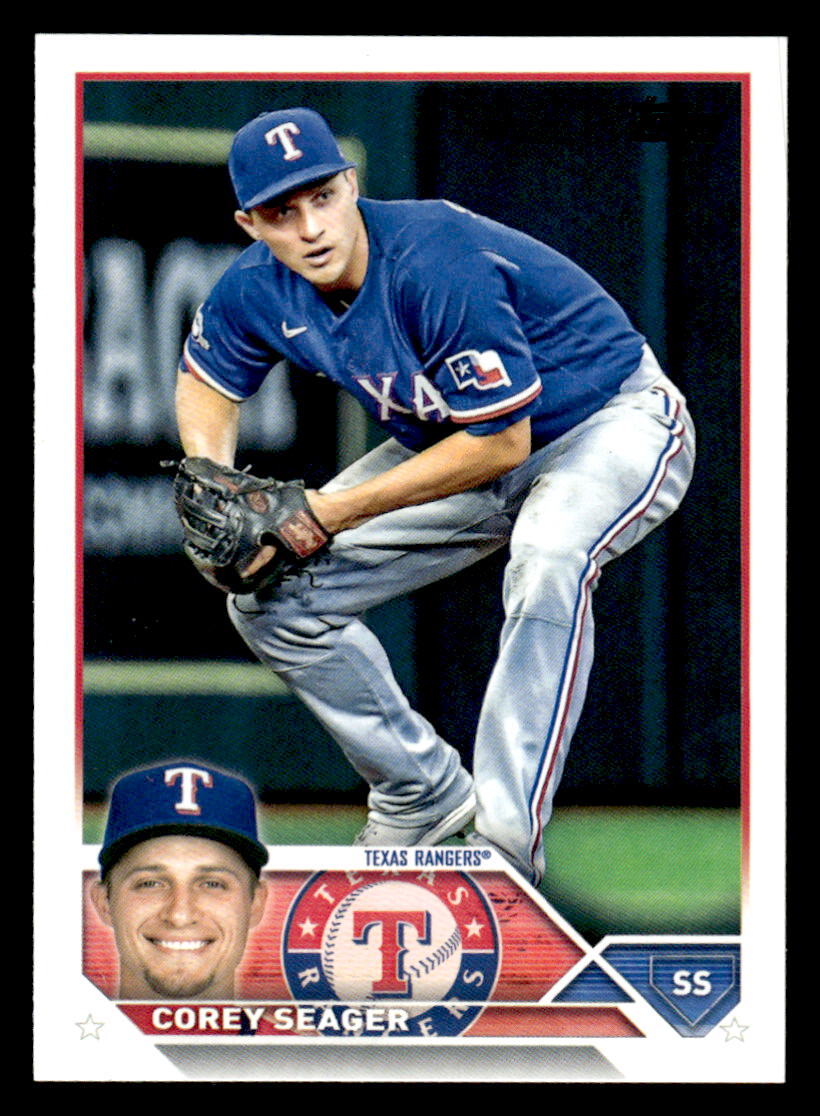 2023 Topps #315 Corey Seager Card Texas Rangers