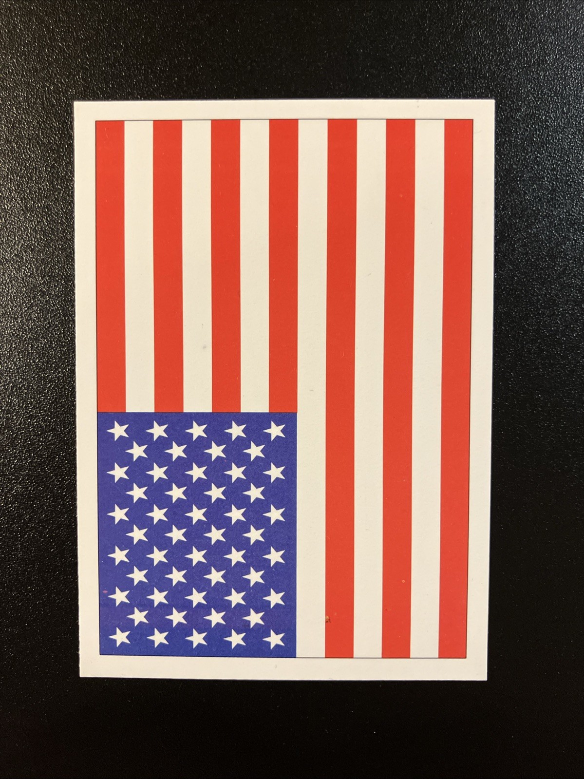 1991 Score – USA Flag #737 © 1991 Score on Bottom