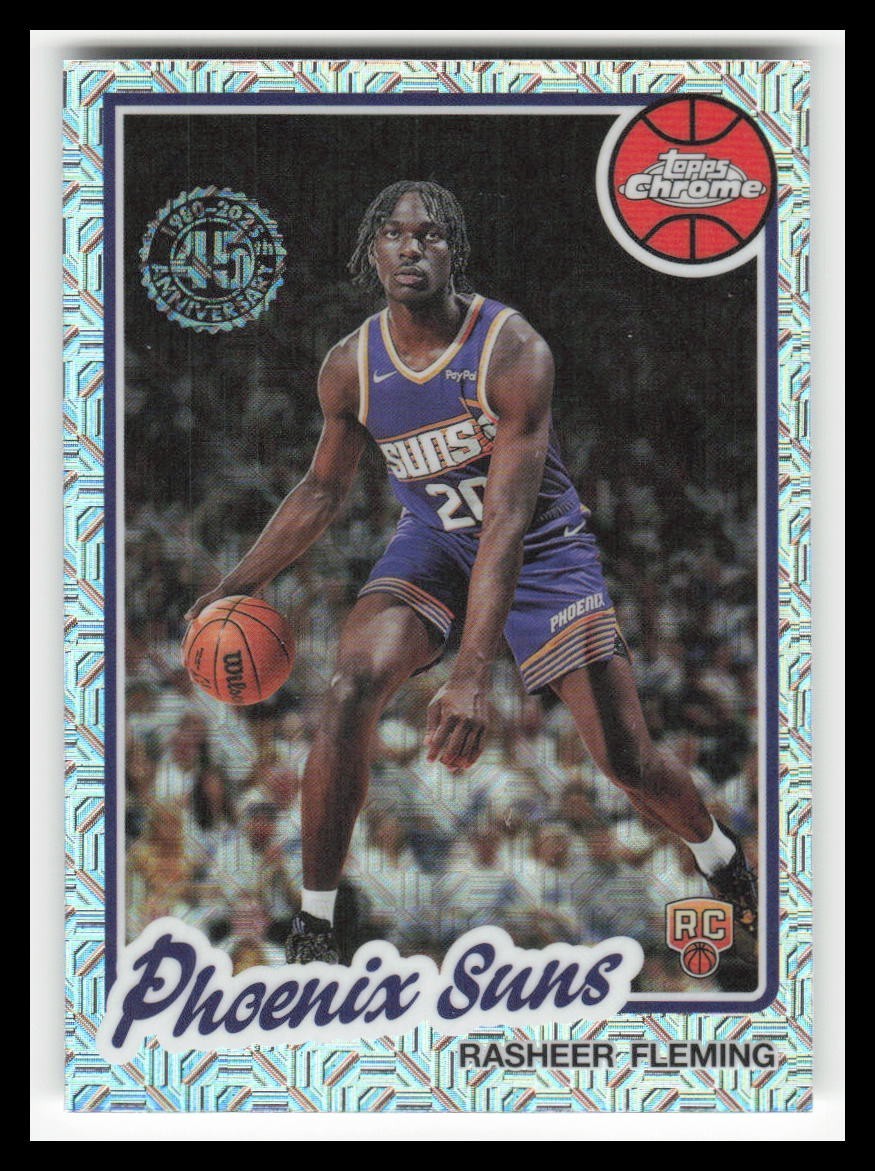 2025-26 Topps ’80-81 Topps Chrome #TCRF Rasheer Fleming