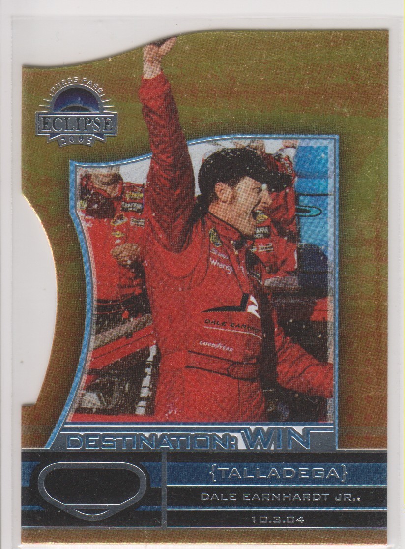 2005 Dale Earnhardt Jr. Press Pass Die Cut DW 23