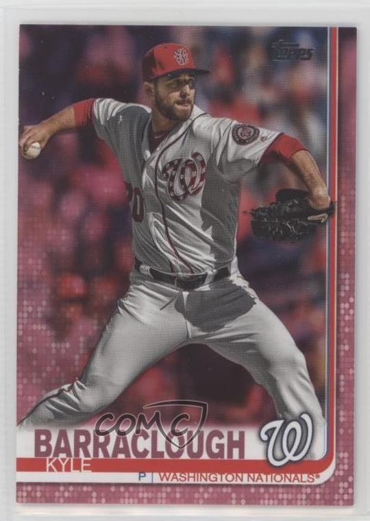 2019 Topps Update Mother’s Day Pink 33/50 Kyle Barraclough #US60 0b0