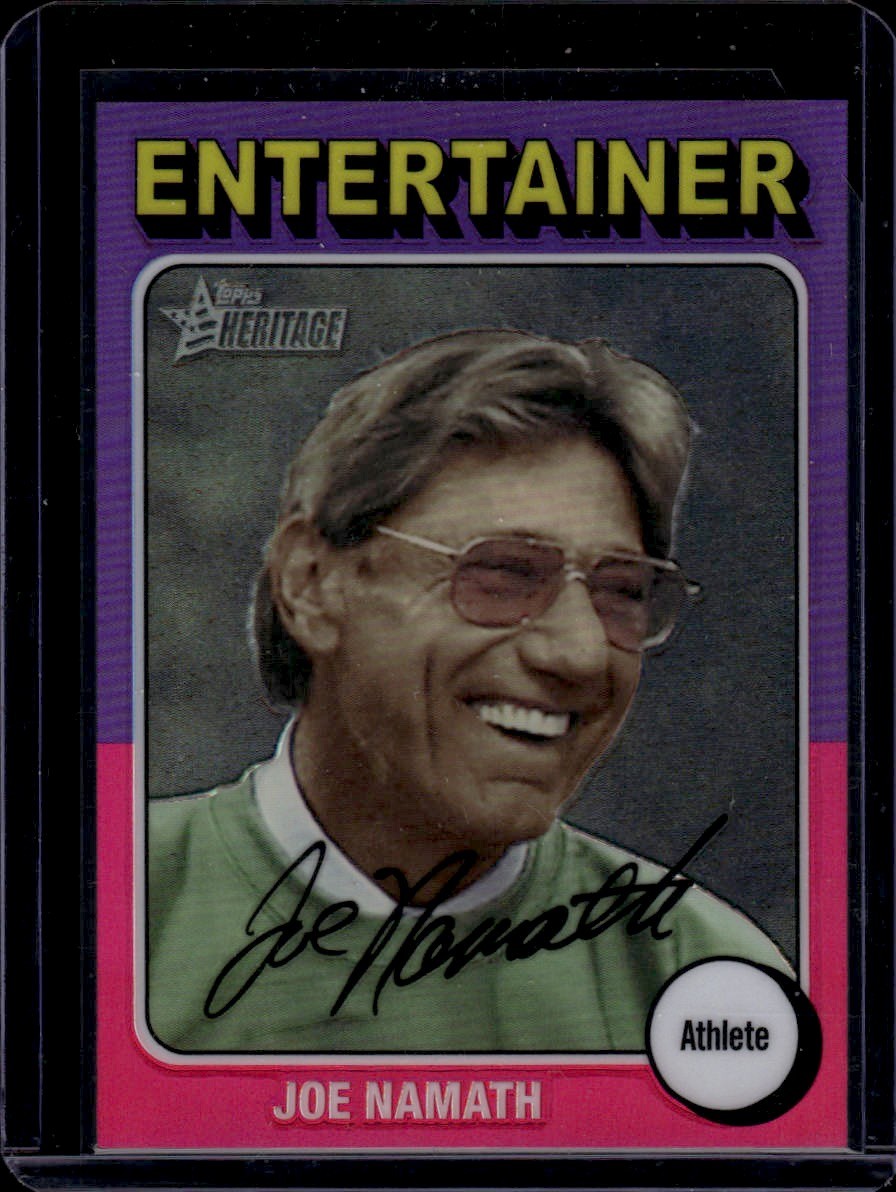 2009 Topps American Heritage Joe Namath #C87