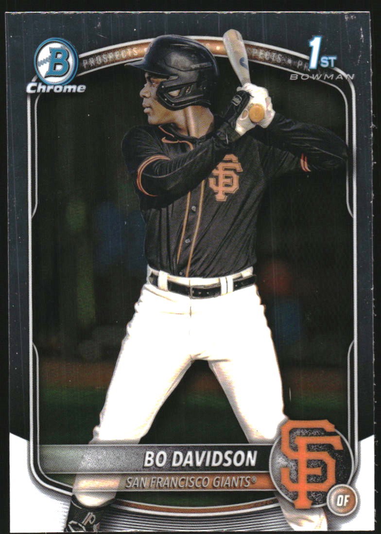 2025 Bowman Chrome Prospects Baseball Card #BCP206 Bo Davidson