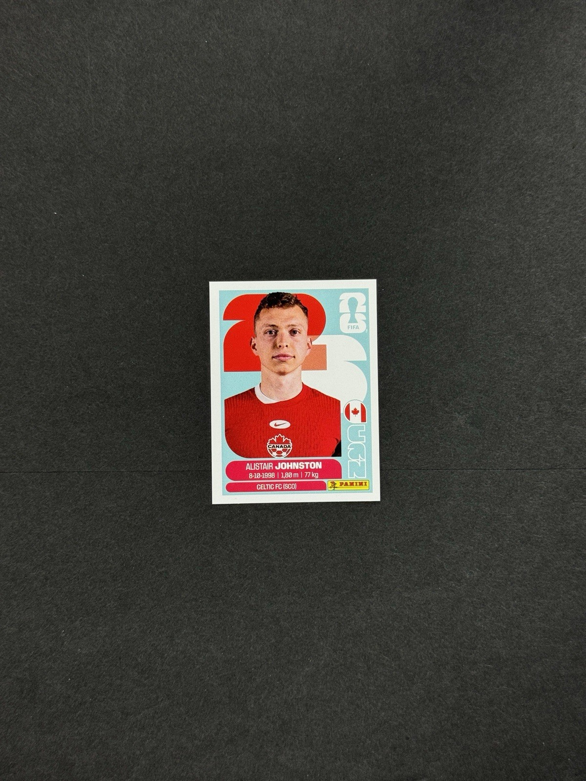 2026 USA Fifa World Cup Panini Sticker ALISTAIR JOHNSTON Canada CAN4