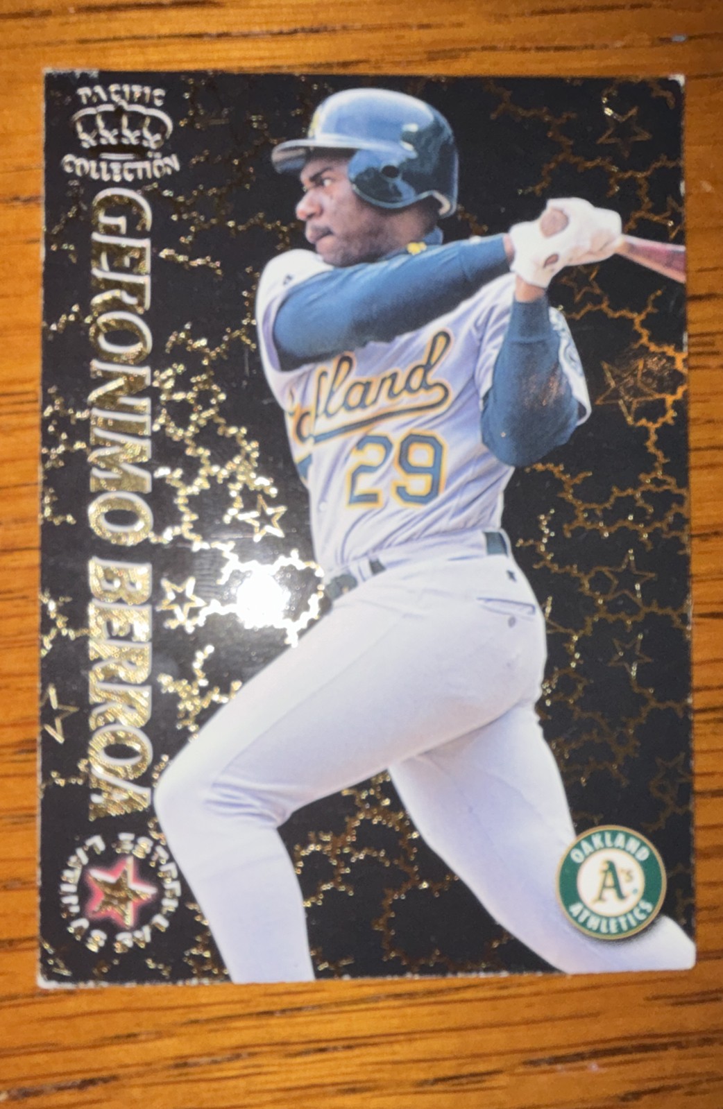 1996 Pacific Crown Collection – Estrellas Latinas Geronimo Berroa #EL-4