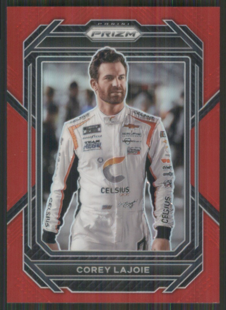 2023 Panini Prizm Prizms Red Prizm #20 Corey LaJoie Spire Motorsports TW1738