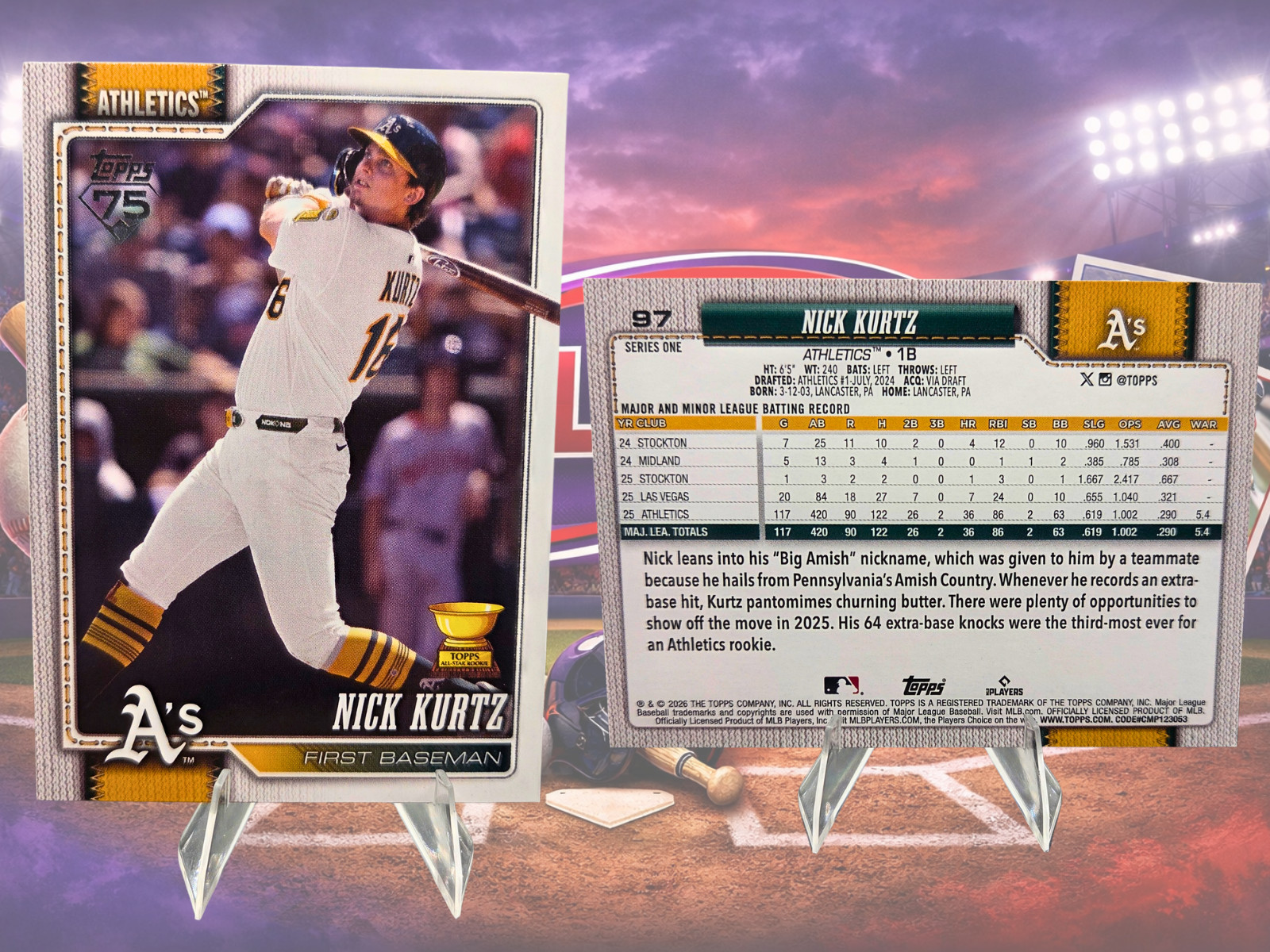 2026 Topps Series 1 Baseball Base Cards MLB – Pick Your Player Complete Your Set