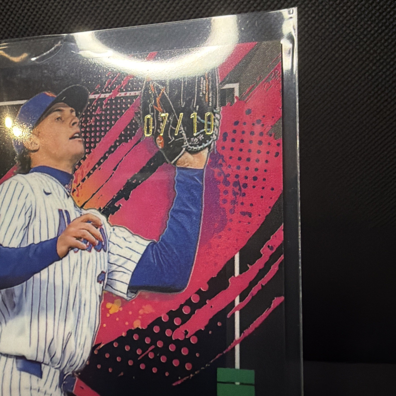 Topps Finest 2026 Carson Benge Rare True Black Refractor /10 RC!! RARE SSP Mets