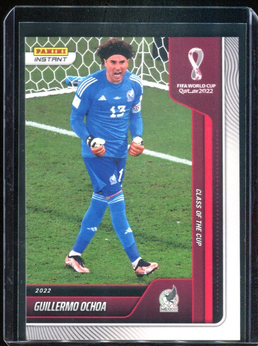2022 Panini Instant World Cup #18 Mexico Guillermo Memo Ochoa /1038 card