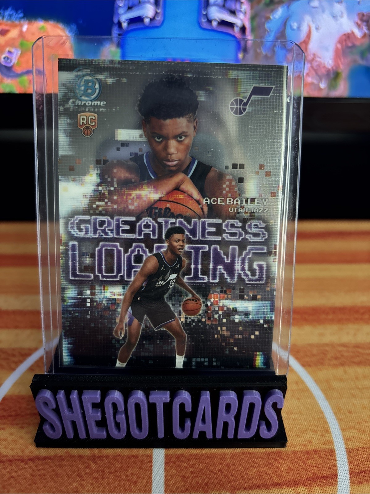 2025-26 Bowman – Greatness Loading Ace Bailey #GL-5 Refractor (RC)