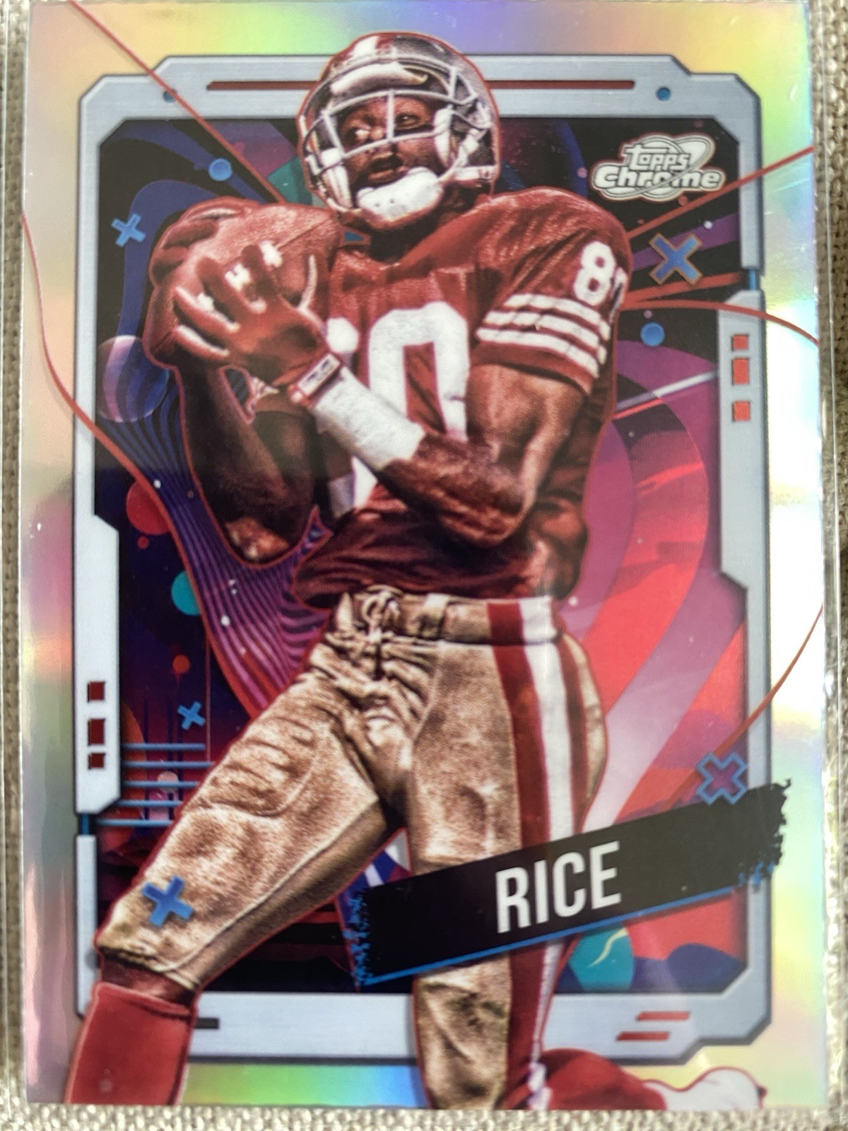 2024 Topps Cosmic Chrome – Jerry Rice #90 Refractor