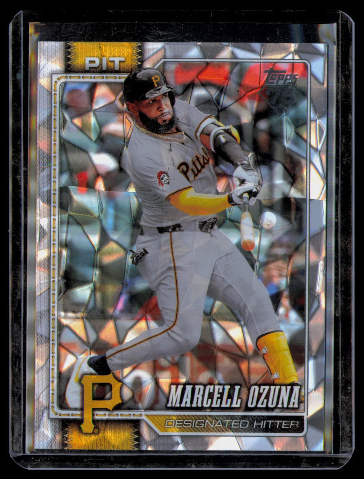 2026 Topps #580 Marcell Ozuna Diamante Foil