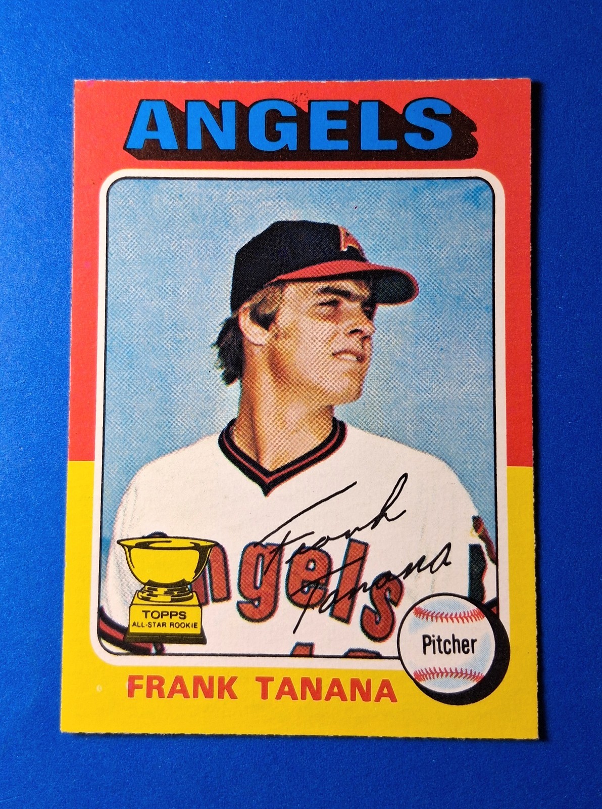 1975 O-Pee-Chee #16 Frank Tanana (NM to NM+) *High Grade Set Break