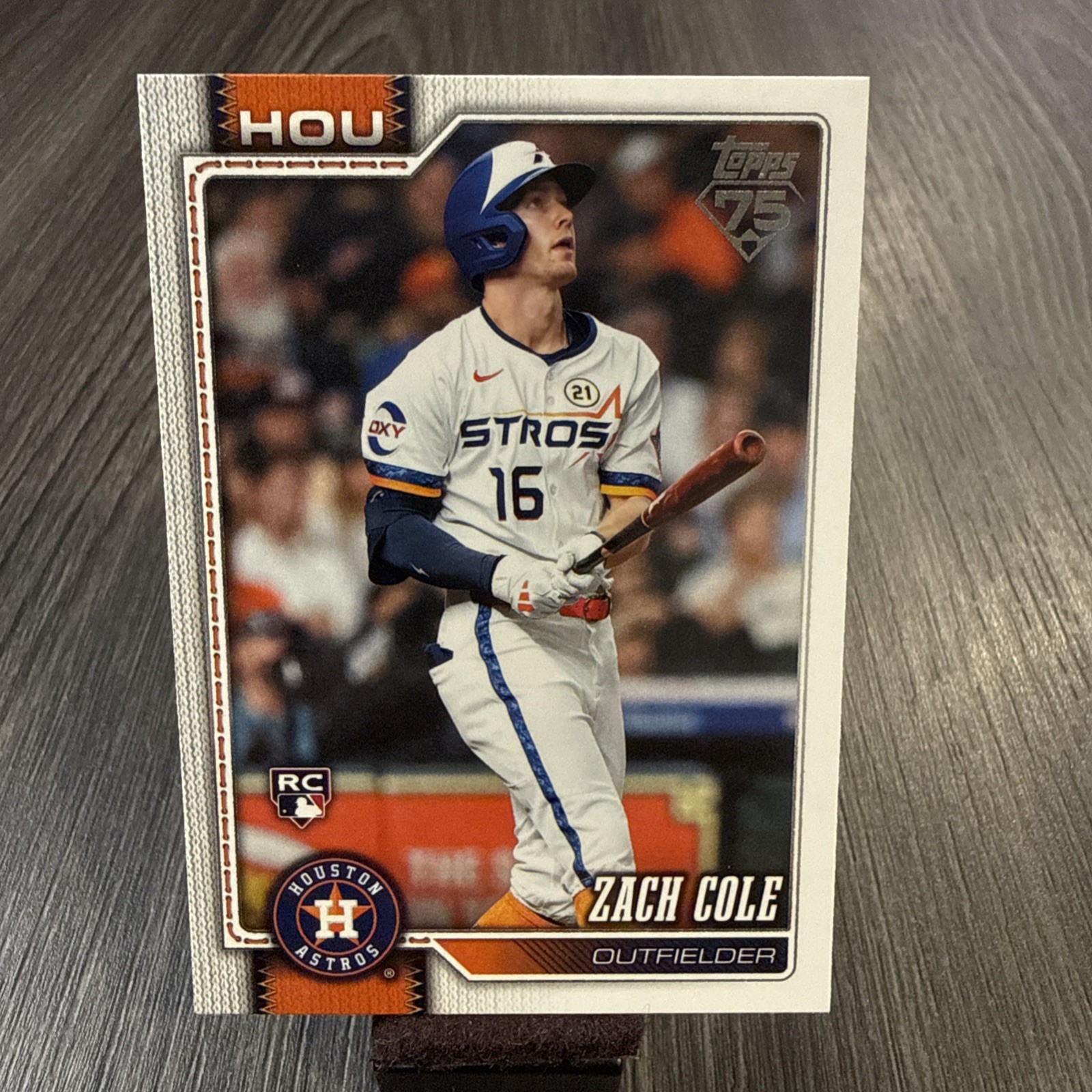 2026 Topps Series 2 #601 Zach Cole RC Houston Astros