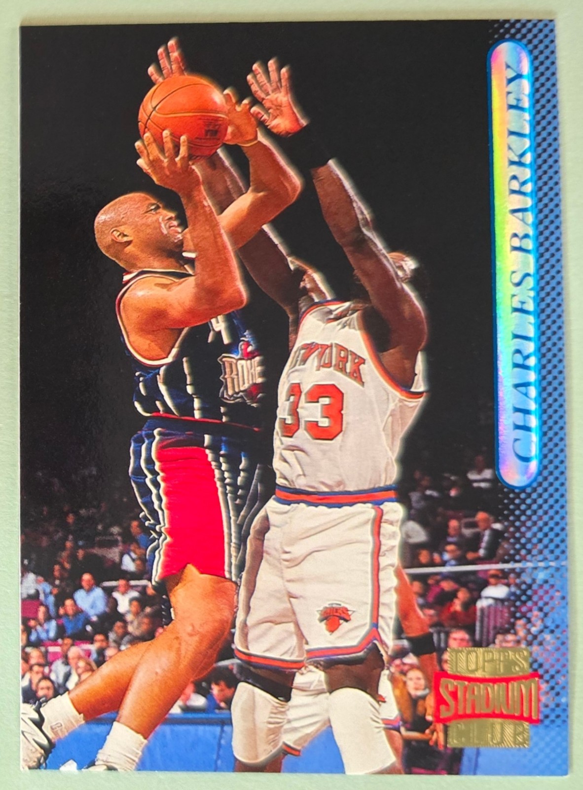 1996-97 Stadium Club #94 Charles Barkley Houston Rockets Basketball HOF