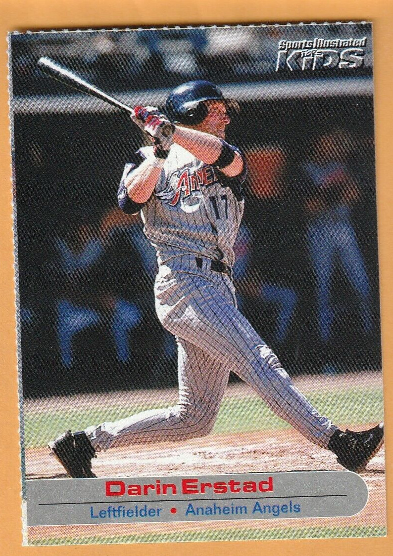 Darin Erstad Anaheim Angels 2001 Sports Illustrated for Kids #54 11J