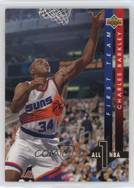 1993-94 Upper Deck All-NBA Team Charles Barkley #AN1 HOF 10ba