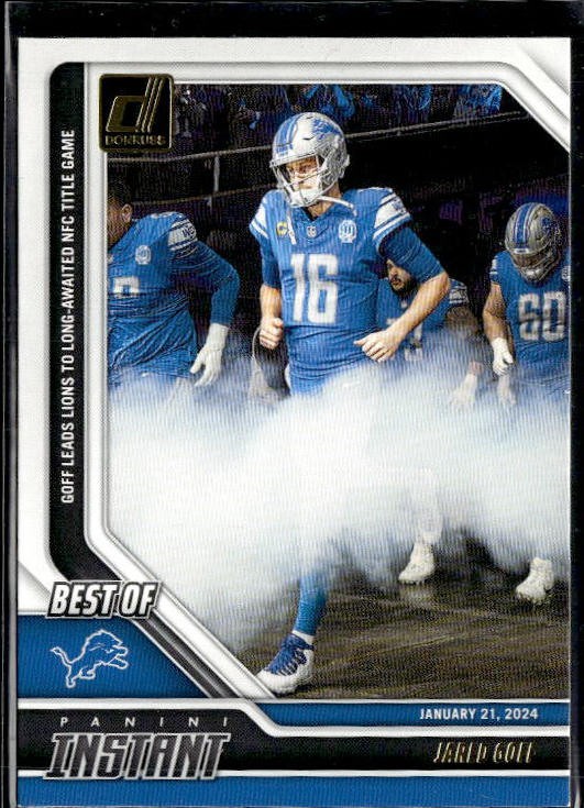 2024 Donruss #26 Jared Goff Best of Panini Instant