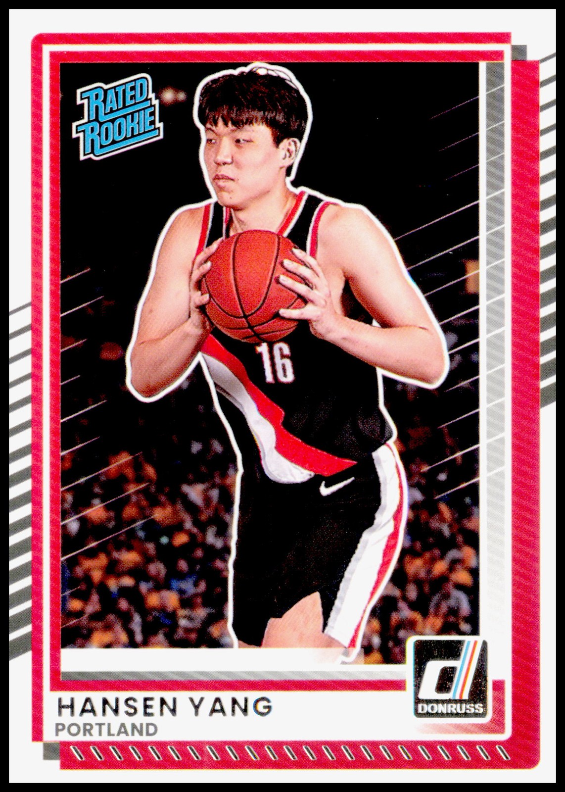 2025-26 Donruss Hansen Yang Card Portland Trail Blazers #10