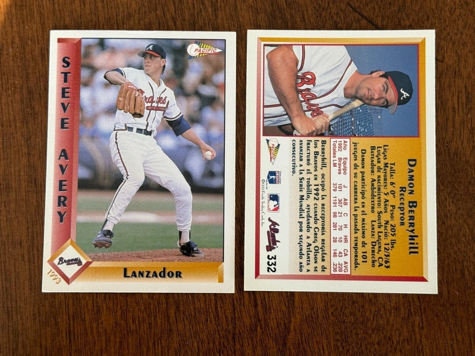 1993 Pacific Spanish Baseball Series 2 #501 – #660 Complete Your Set You Pick