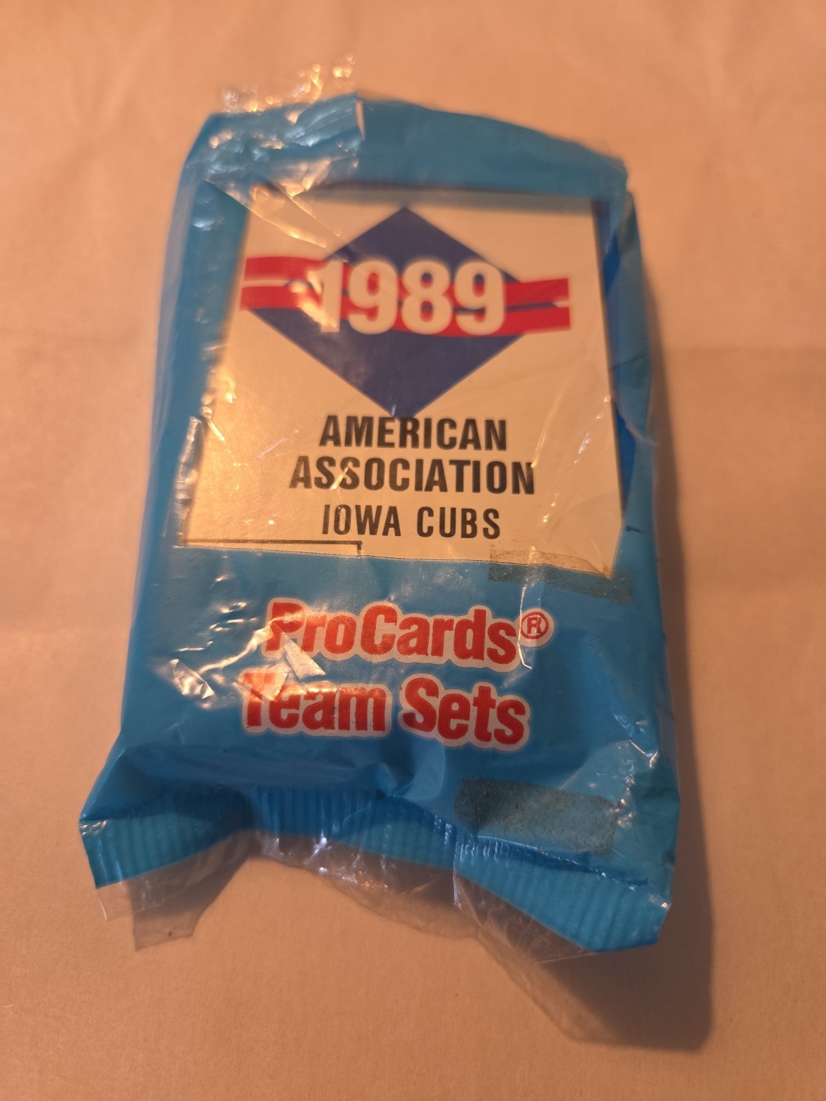 53-1989 Cubs Baseball Cards. In Packaging But Used. See Pictures