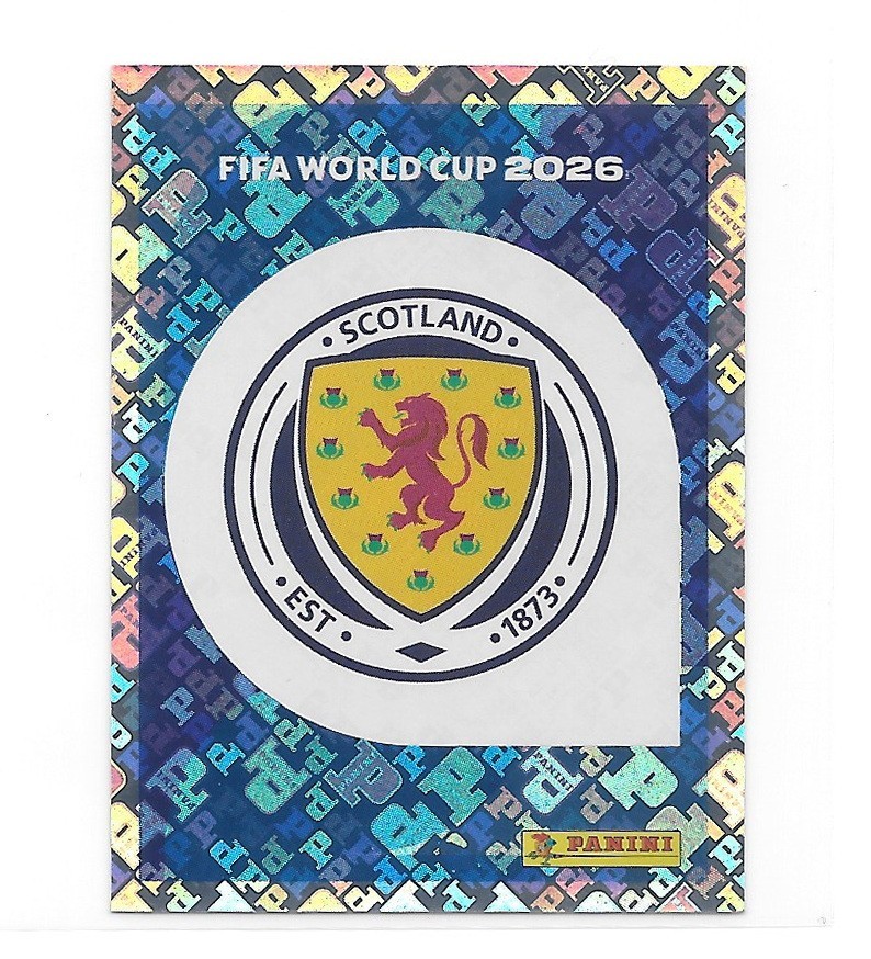 Team Scotland Logo Sticker – Panini FIFA World Cup 2026 Stickers #SCO 1