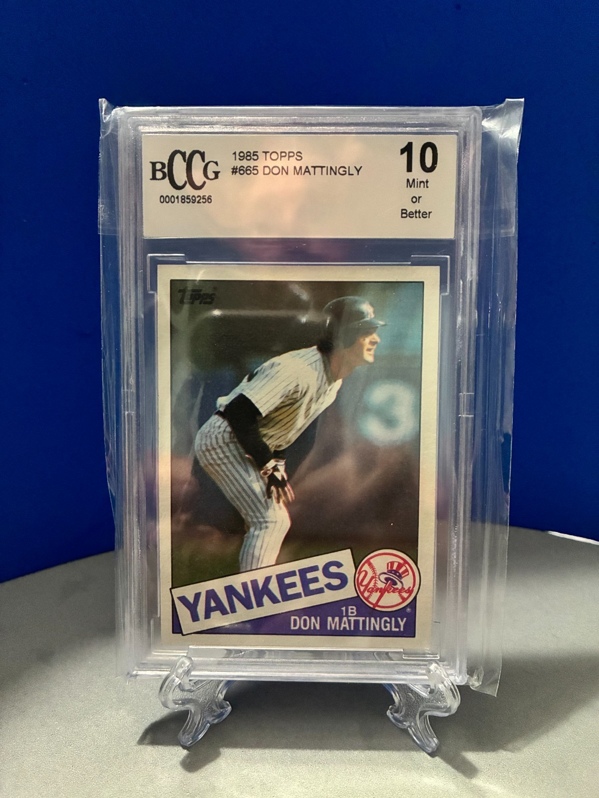 1985 Topps – Don Mattingly #665